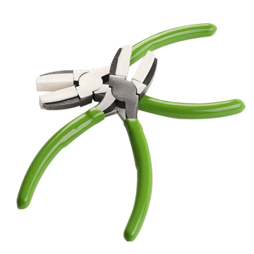 5.5 inch Steel Cutting Pliers with Green Handle - Repair Tools for Jewelry Making and Electrical Maintenance