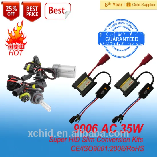 35W/AC/12V HID xenon light kit 9006