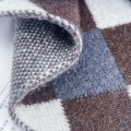 Alta qualidade nm13/1 fio de mistura de lã de alpaca 30% alpaca 30% lã 40% nylon super macio tricotado à mão suéteres de luxo ecológicos