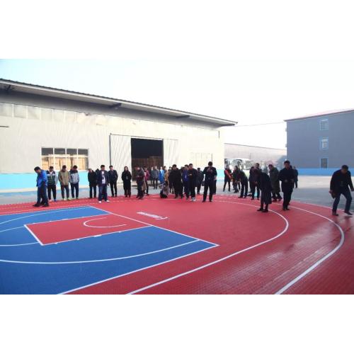 Pavimenti sportivi da basket di piastrelle di campo modulari