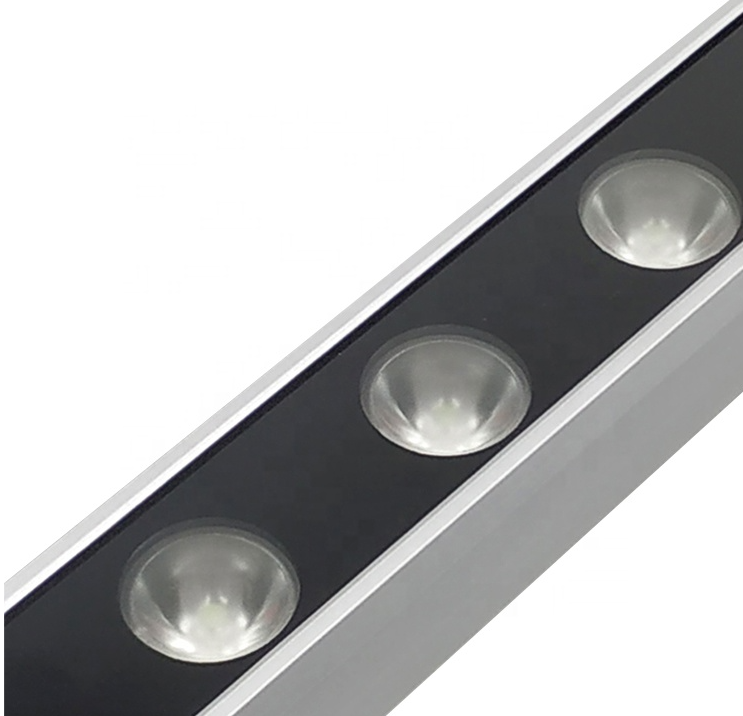 Lèche-mur RVB 18W/24W Ip65 Aluminium Dmx Rgb