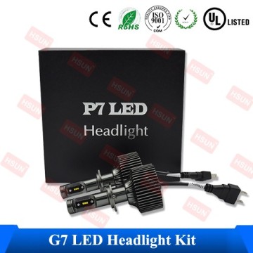 High quality led head lamp/4200LM led headlight/led car headlight bulb H7 Ip68 10V-30V 45W headlight for cars