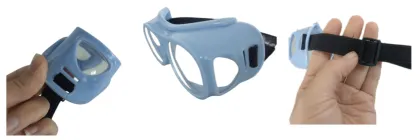 0.5mmpb/0.75mmpb x ray lead goggles