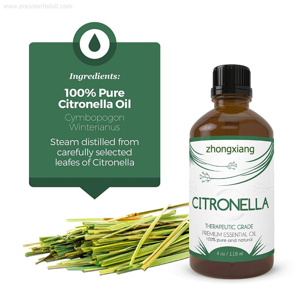 100% Pure Nature Essential Oil Bulk Citronella Oil