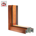 Cadre de transfert en bois en aluminium pour la fenêtre et la porte