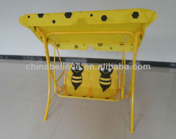 Hot Selling 2 Seats Bee Kids Swing Chair