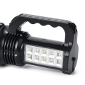 Luz de emergencia LED con linterna portátil de carga dual