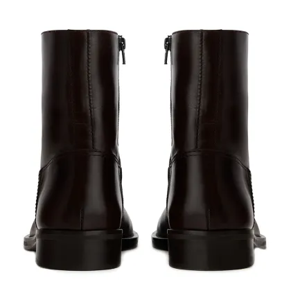 Women's Genuine Leather Short Boots for Daily Wear