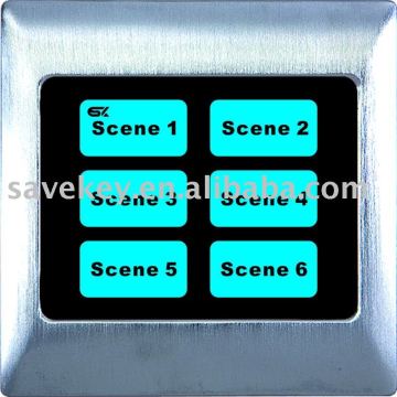 Intelligent Networkswitch,Remote control Light switch,Touch Panel Smart home switch