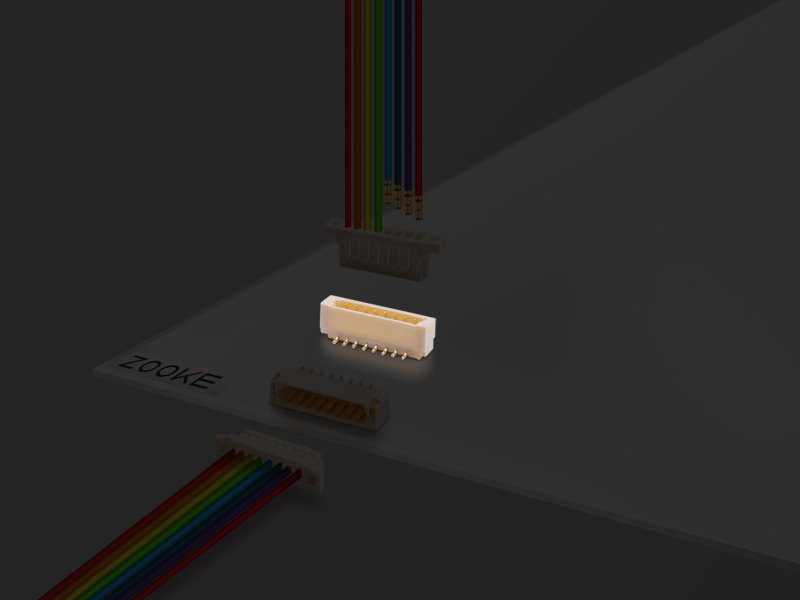 0.80mm pitch wire sa produkto ng mga konektor ng board connectors