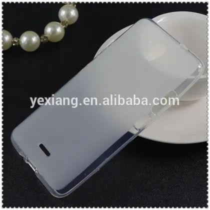 pudding tpu soft cover case for hisense f20 clear bumper matte back case