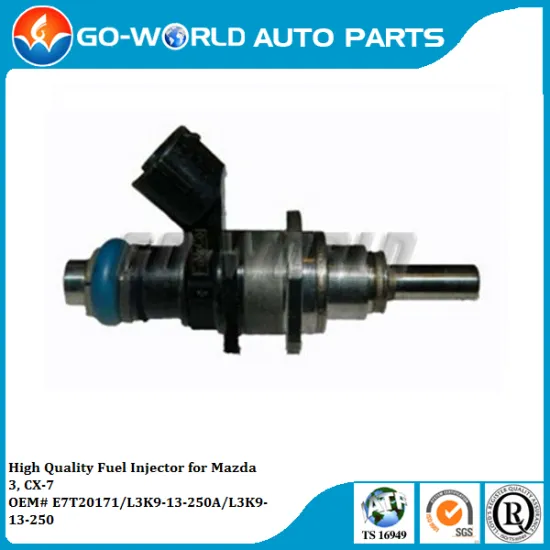 Auto Parts Fuel Injector OEM Ref.# E7T20171/ L3K9-13-250A/L3K9-13-250 for Mazda 3, CX-7