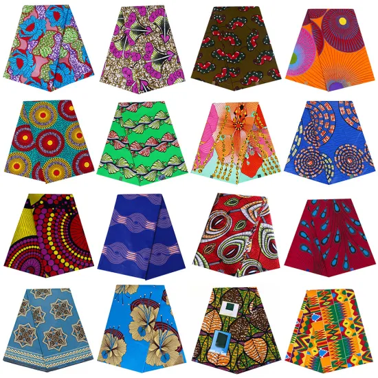 Unique Ghanaian Wax Printed Cotton Fabrics: Popular African Designs from Turkey