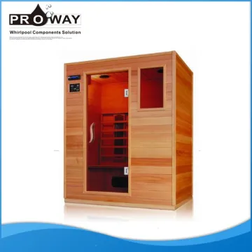 SN-04 Far Infrared Hemlock Wood Steam Sauna Bath Wooden Room