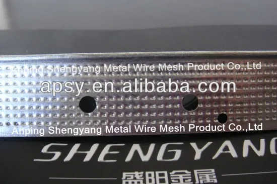 Perforated| Zinc-Alu Coated|For construction metal corner bead