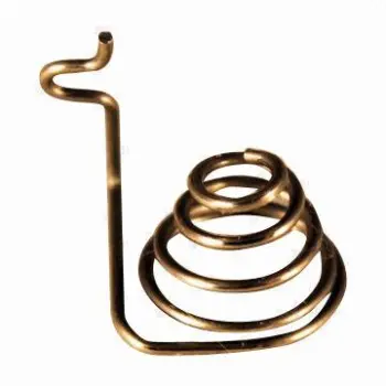 Brass conical spring