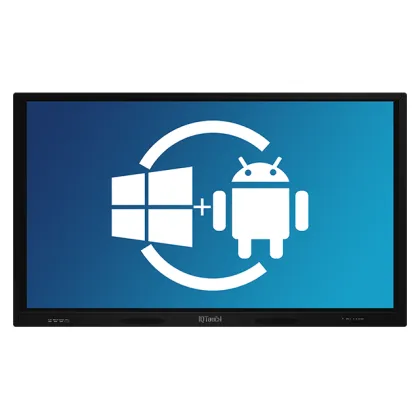 86" LCD Display Infrared Smart Whiteboard for Educational Equipment with 4K Resolution