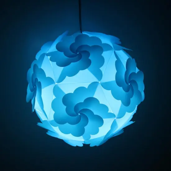 Flower Ceiling Pendant Jigsaw Hanging Lamp