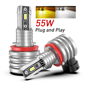 2022 New Faros Bombilla LED H7 H1 H11 HB3 HB4 Focos LED Automotriz Luz LED H4 Para Autos