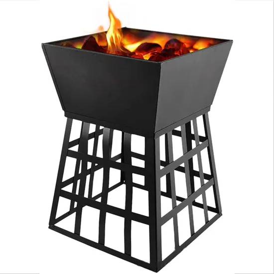 OEM Outdoor Heater Brazier Iron 3-in-1 BBQ Fire Pit for Garden