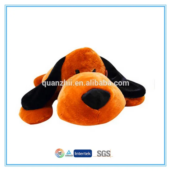 Cute obedient big ear plush dog
