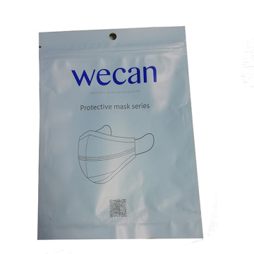 涙とジッパー付きのKN95マスク包装袋