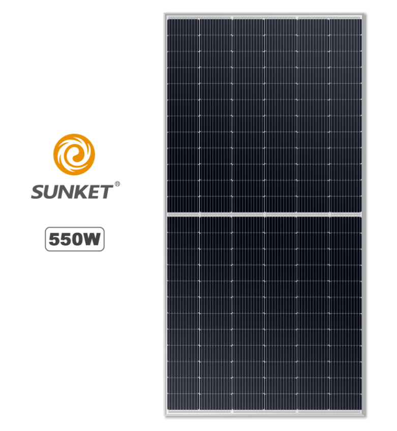 Produk Baru Sunket Harga Baik Panel Suria 550w