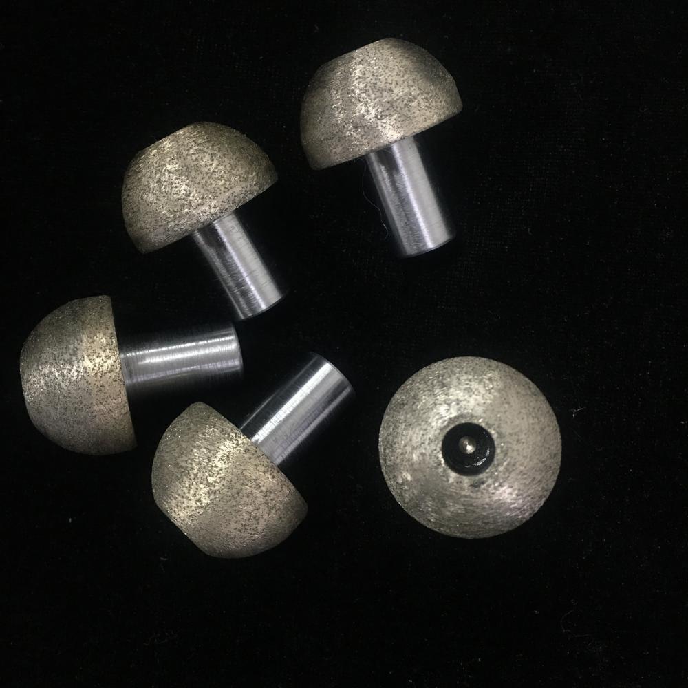 Spherical Head Diamond Grinding Round Ball Burs