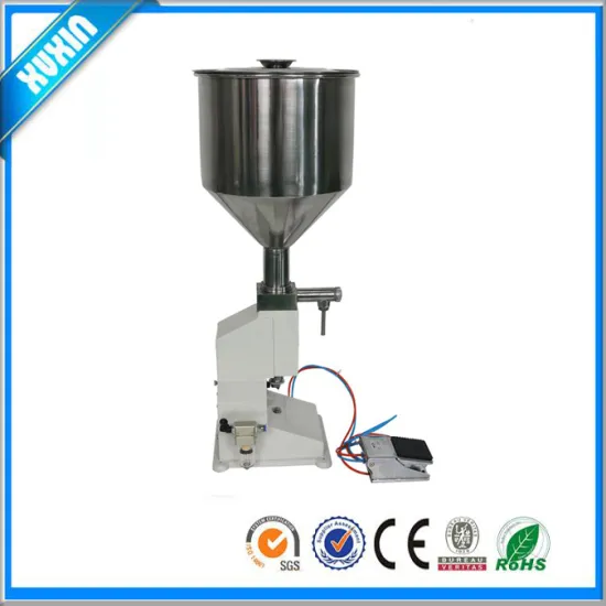 A02 Small high accuracy easy clean nail polish bottle filling machine