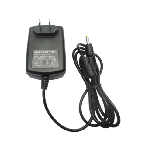 Cargador de pared portátil 12V-2A 24W Adaptador de montaje en pared