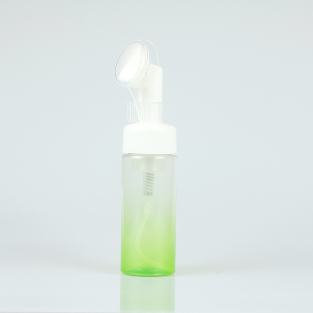 Face wash cosmetic packaging soap plastic bottl pump