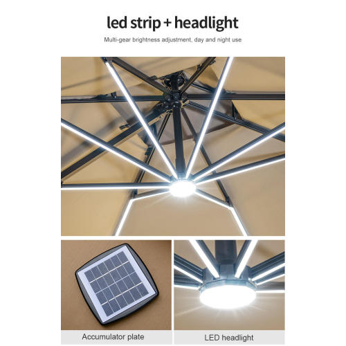 China Two Heads Sunshade Double Tents Parasol Manufactory