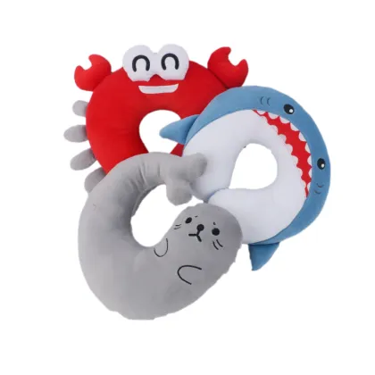 Kids Outdoor Portable Camping Neck Pillow - U Shaped Travel Pillow