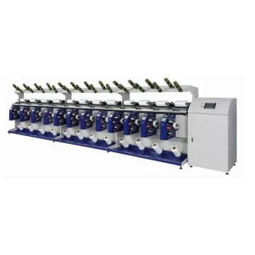 Computerized Air Covering Yarn Machine for Spandex Production: High-Sales Model