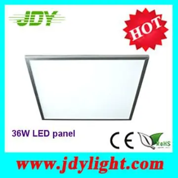 600*600 Thin 10mm 36W Standard Sizes Panel LED Light