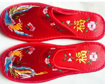 Handbestickte Liebhaber Slipper