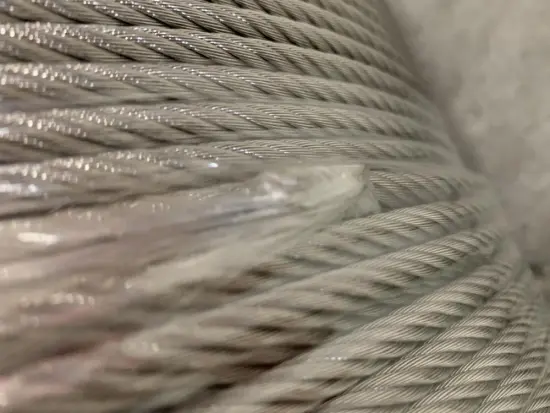 304 stainless steel wire rope 7x7 1.5mm