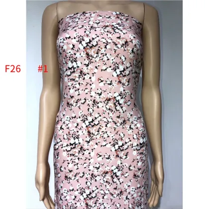 Rayon Tencel Twill Fabric Printed For Fashion Garments