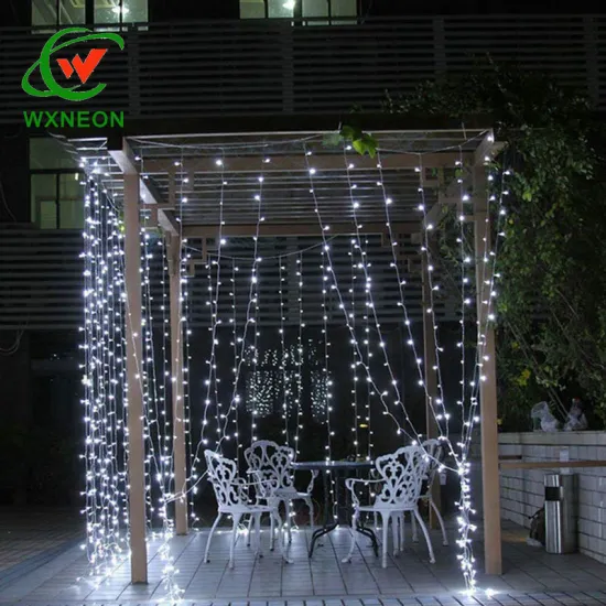 3M*2M LED Window Curtain String Lights for Indoor/Outdoor Christmas Decorations