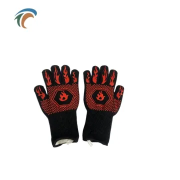 Seeway custom logo bbq gloves grilling glove bbq gloves personalised