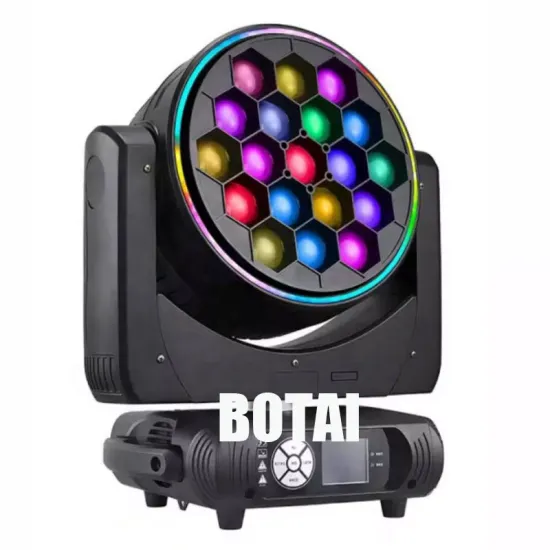 Botai 19x40W Zoom Bee Eye LED Wash Moving Head Light with Pixel Disco Lights