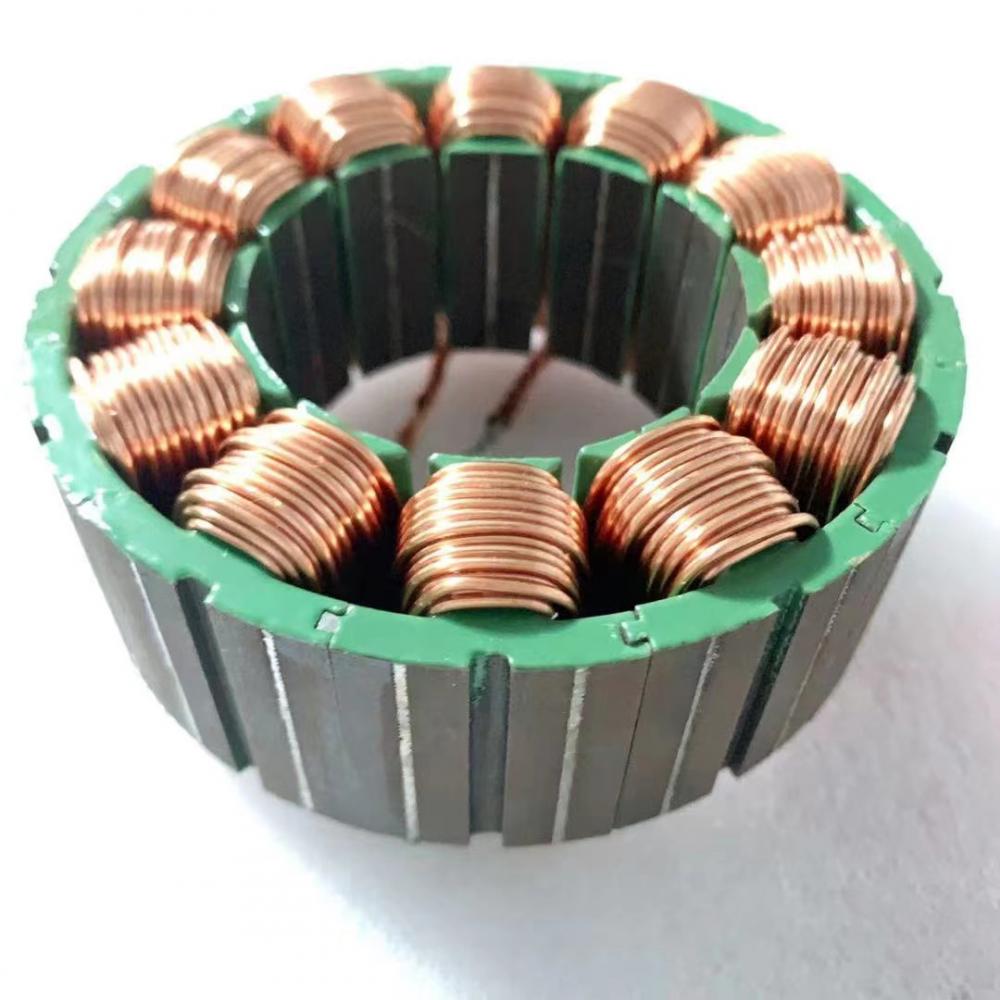 Segmented Stator Laminations With Winding, High Quality Segmented