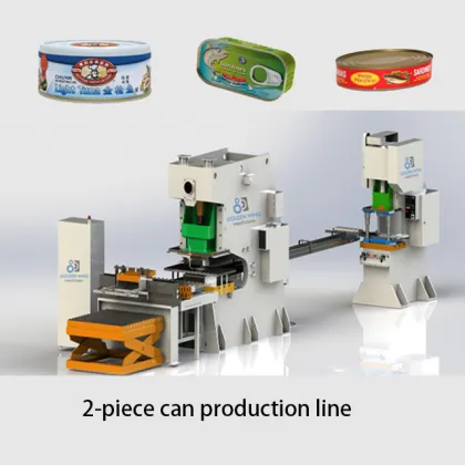 Canned Tuna Sardine Aluminum Food Can Making Line