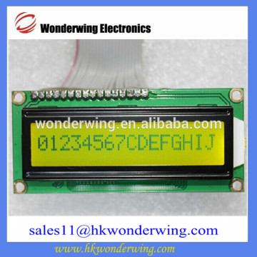 16 characters single line lcd display module 1601