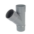 Pvc Pipe Fittings Tee Elbow pvc pipe fittings 45 degree tee elbow Supplier