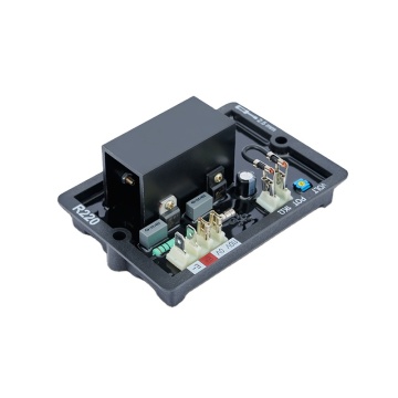 R220 30KVA Module de contrôle du régulateur de tension automatique - Pièces de rechange générateurs diesel (monophasé, 2 fils, Leroy Somer AVR)