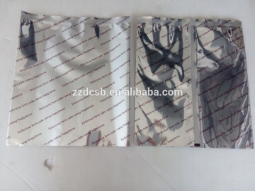 BOPP & Aluminum Foil Back Center Heat Sealed Food Packaging Bag For Biscuits