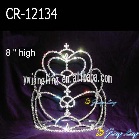 Wholesale Cheap Tall Pageant Crowns For Sale