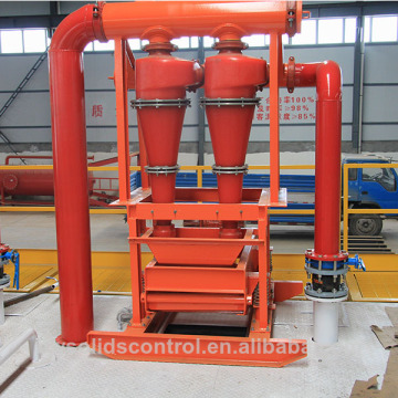 hydraulic water well drilling rig oilfield drilling mud desander