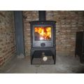 Steel Plate Wood Burning Stove Fireplace Heater